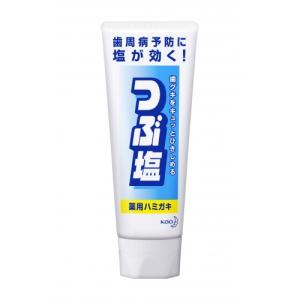 【医薬部外品】花王　つぶ塩　薬用ハミガキ　スタンディングチューブ　180g【当日つく徳島】｜ladygotokushima