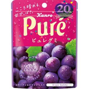 Kanro（カンロ） ネコポス ピュレグミ 春空ピングレソーダ 52g×6袋入