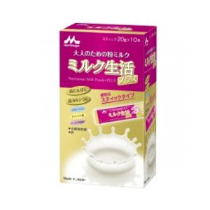 森永乳業 大人のための粉ミルク ミルク生活プラス 約15回分 (300g