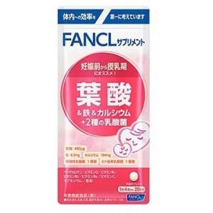 ファンケル　葉酸＆鉄＆カルシウム＋２種の乳酸菌　20日分　80粒