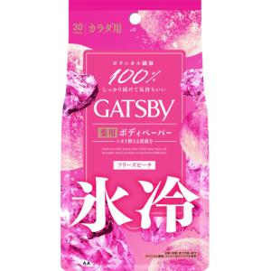 GATSBY ギャツビー 氷冷 ボディペーパー フィグの香り 12枚入り 岩手