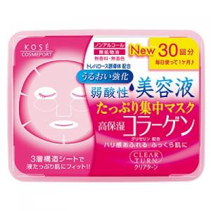 KOSE コーセー クリアターン エッセンスマスク コラーゲン (30枚