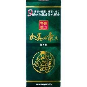 【医薬部外品】特製強力　加美乃素A　無香料　180ml｜くすりのレデイ撫川Yahoo!店