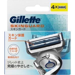 ジレット　スキンガード　マニュアル　替刃　4個入