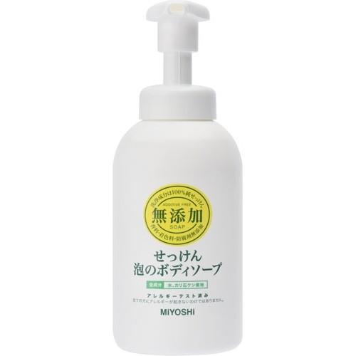 無添加　せっけん泡のボディソープ　500ml