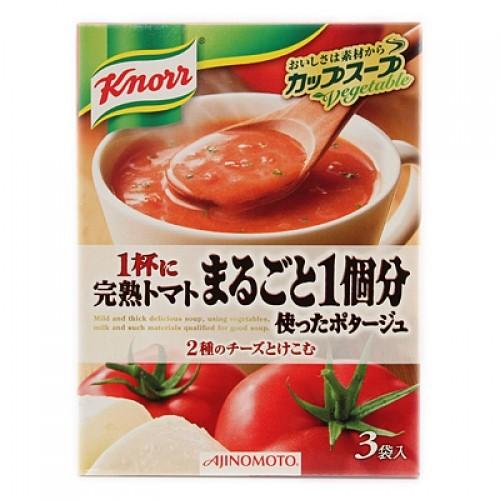 クノール　カップスープ　完熟トマトまるごと1個分使ったポタージュ(3袋入り）