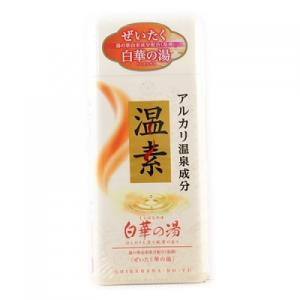 医薬部外品】アース 温素 白華の湯 600g : くすりのレデイハート