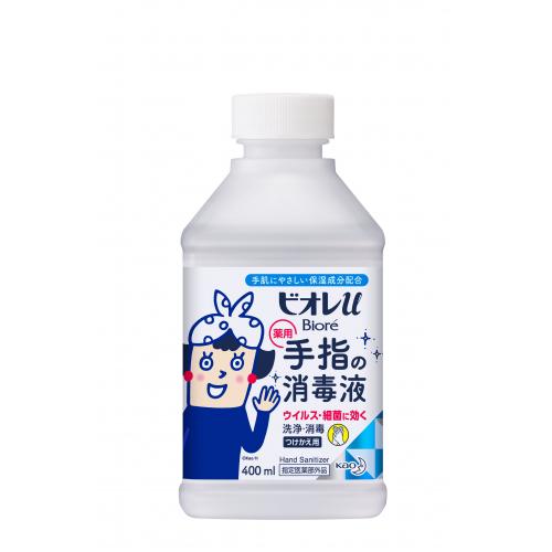 【指定医薬部外品】ビオレu　手指の消毒液　置き型つけかえ用　400ml