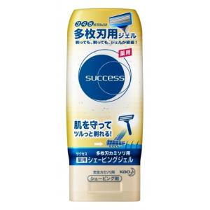 【医薬部外品】サクセス　薬用シェービングジェル　多枚刃かみそり用　180g