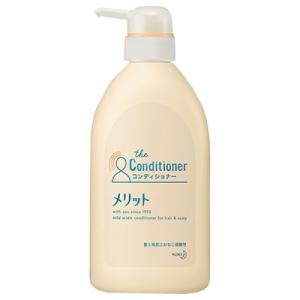 【医薬部外品】メリット　コンディショナー　ポンプ　480ml※取り寄せ商品　返品不可｜ladypoint