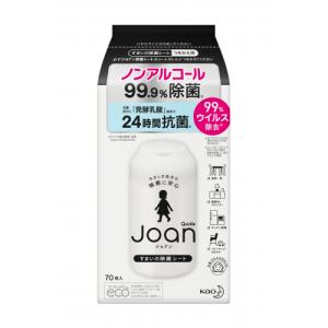 Joan ジョアン 除菌シート ノンアルコール 無香料 ウエットティッシュ 日本製 詰替用 70枚入 クイックル アウトレット倉庫在庫 キャンセル不可商品 ワンダーブックストア 通販 Yahoo ショッピング