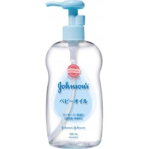 ジョンソンベビー オイル 無香料 ポンプ式 300mL : くすりのレデイ