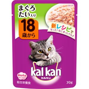 カルカンパウチ　18歳から　まぐろとたい　70g｜ladypoint