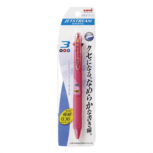 三菱鉛筆　ジェットストリーム　三色（黒・赤・青）ボールペン　※取り寄せ商品　返品不可