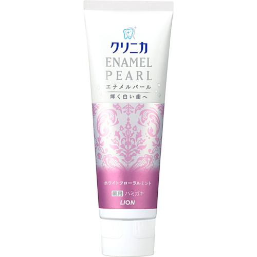 【医薬部外品】クリニカ　エナメルパール　ホワイトフローラルミント　130g　歯磨き粉