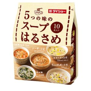 5つの味のスープはるさめ ( 10食入 )/ ダイショー はるさめスープ 備蓄