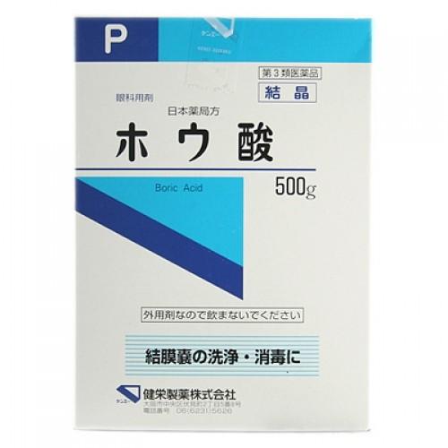 【第3類医薬品】ケンエー　ホウ酸（結晶）　500g