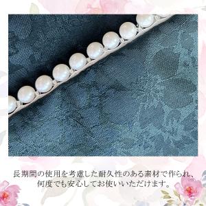 重ね襟 パール 地紋 女性用半襟 重ね衿 伊達...の詳細画像2