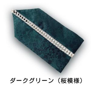 重ね襟 パール 地紋 女性用半襟 重ね衿 伊達...の詳細画像4