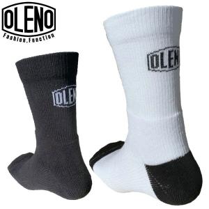 OLENO オレノ BASKETBALL CREW 靴下 バスケットボール 27-29cm 29-31cm ユニセックス 02-037｜lafitte