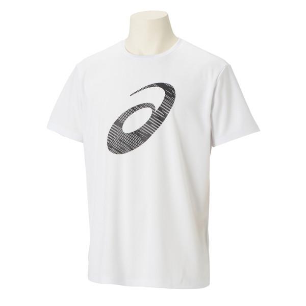 アシックス asics ドライビッグロゴ半袖シャツ トレーニング Tシャツ メンズ 2031E019...