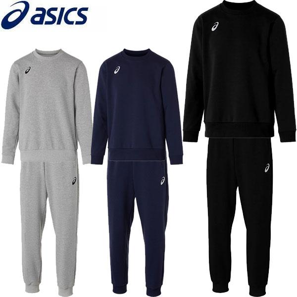 上下セット アシックス asics スウェットクルートップ スウェットパンツ トレーニング メンズ ...