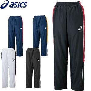 asics アシックス ウォームアップパンツ バスケットボール ジャージ メンズ ユニセックス トリコット起毛 トレーニング 練習着 2063A199｜lafitte