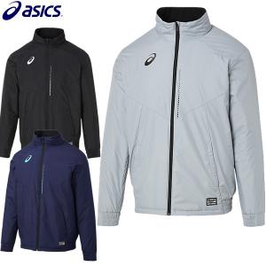 アシックス asics ウオーマージャケット アウター 2101A147メンズ ユニセックス 起毛 中わた サッカー｜lafitte