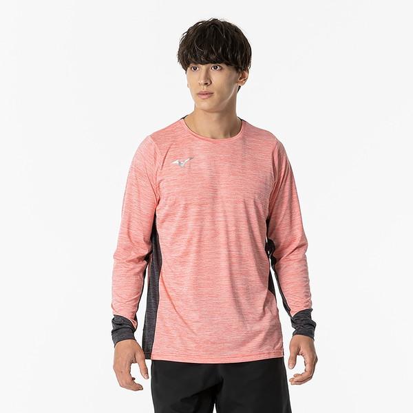 MIZUNO プラクティスシャツ 長袖／ラケットスポーツ ユニセックス Ｔシャツ／ポロシャツ 62J...