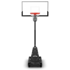 メーカー直送品 SPALDING スポルディング 54インチ モーメンタス EZ アッセンブリー アクリルポータブル クリアビュー バスケットボール 6E2010JP ミニバス対応