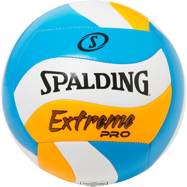 SPALDING スポルディング エクストリームプロ ウェーブ ブルー×オレンジ 4号球 バレーボー...