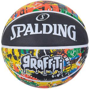 SPALDING スポルディング グラフィティ レインボー ラバー 5号球 バスケット ボール 84520J｜lafitte