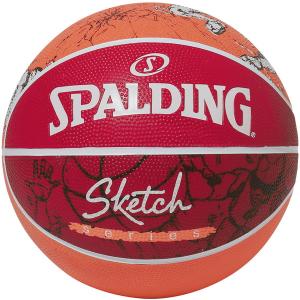 SPALDING スポルディング スケッチ ドリブル ラバー SZ5 バスケットボール ボール5号 84558Z｜lafitte