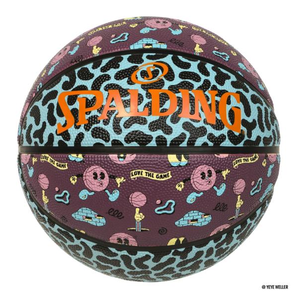 SPALDING スポルディング イェイェ・ウェラー ストリートスウィッシュ ターコイズ マル バス...