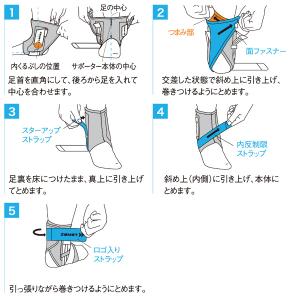 ザムスト ZAMST A1-S足首用サポーター...の詳細画像4