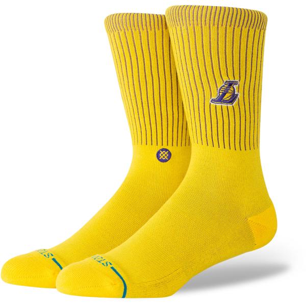STANCE スタンス ソックス 靴下 NBA パイル ロサンゼルス レイカーズ チームソックス ク...