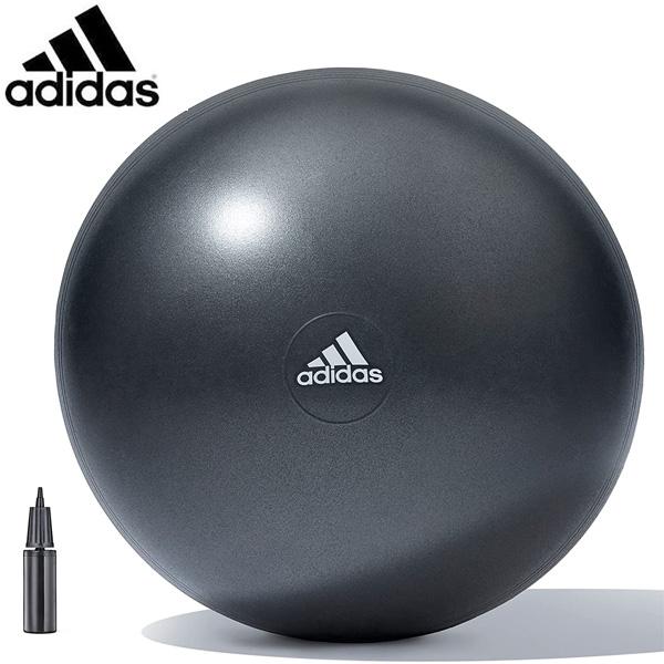 アディダス adidas ジムボールブラック 55cm ADBL-11245BK トレーニング用品・...