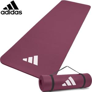 アディダス adidas ストレッチ フィットネスマット 10mm レッド ヨガ ピラティス プロアバンセ ADMT-11015MN｜lafitte