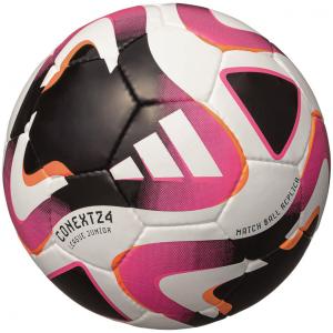 adidas アディダス サッカーボール コネクト２４ リーグ ジュニア 軽量３号球 ホワイト AF383JR｜lafitte