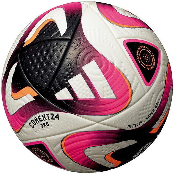 adidas アディダス サッカーボール コネクト２４ プロ ５号球 ホワイト AF580