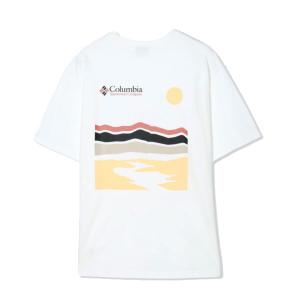 Columbia コロンビア エクスプローラーズ キャニオン バックショートスリーブ ティー AJ5592-108 メンズ 半袖Tシャツ｜lafitte