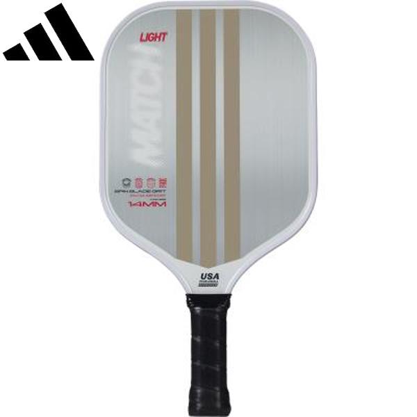 adidas アディダス PB MATCH LIGHT 2025 14mm ピックルボール パドル ...