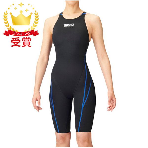 ARENA アリーナ 水泳 スイミング ハーフスパッツ クロスバック ARN-1020W-BKBU ...