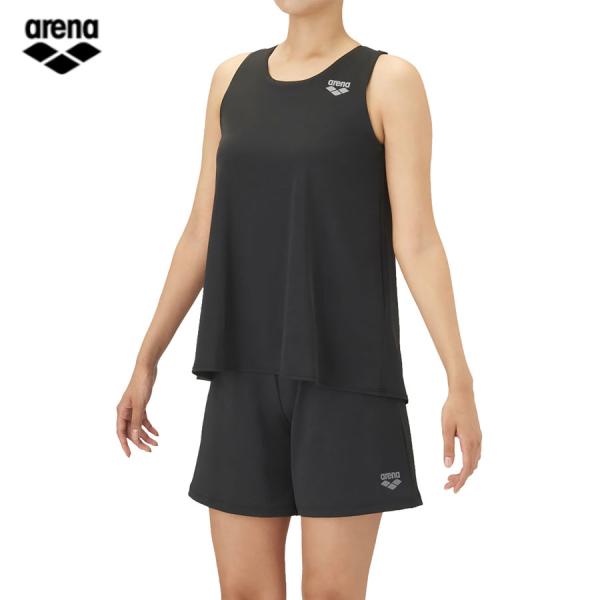 ARENA アリーナ フィットネスセパレート カバーバック ミドルレッグ 差し込みパッド 水泳 水着...