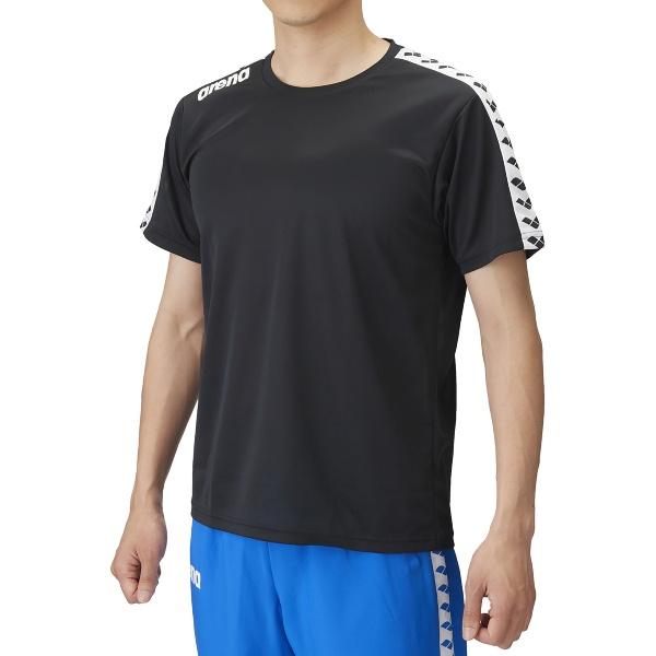 ARENA アリーナ Tシャツ 水泳 半袖Tシャツ AS6SHT10U-BKWH