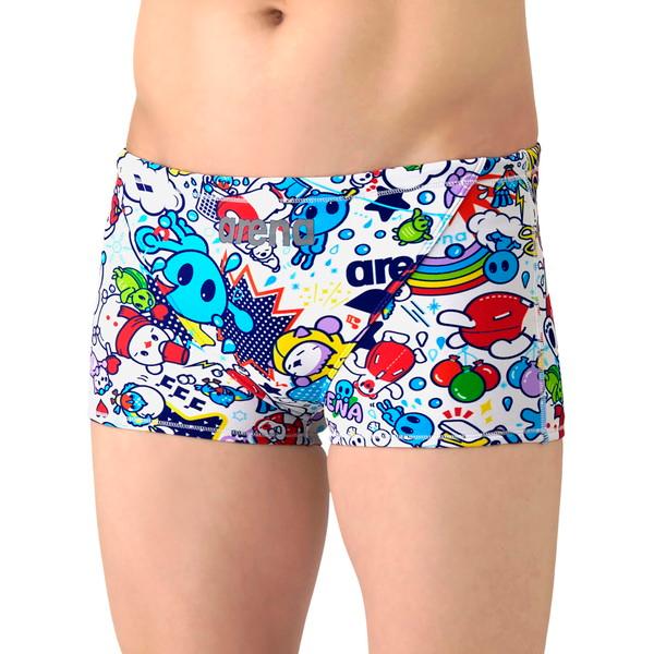 ARENA アリーナ トレーニングスパッツ ショートレッグ 水泳 水着メンズ競泳用 非公認 AS6S...