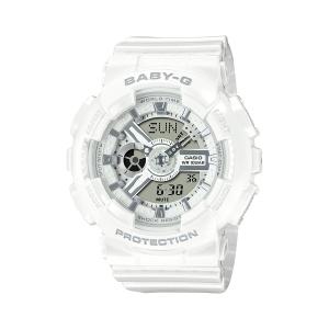 CASIO BABY-G G-MS シリーズ 腕時計（ホワイト×シルバー） BABY-G カシオ ベビーG G-MS 電波 ソーラー 腕時計 レディース MSG