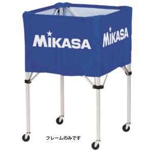 MIKASA ミカサ 折り畳み式ボールカゴ 箱型 ボールカゴ [ネット+支柱+