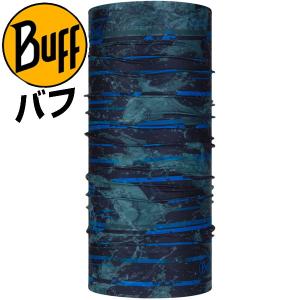 Buff バフ 冷感 夏用マスクに最適 ネックゲイター フェイスマスク ネックウエア COOLNET UV＋ INSECT SHIELD STRAY BLUE 427267｜lafitte