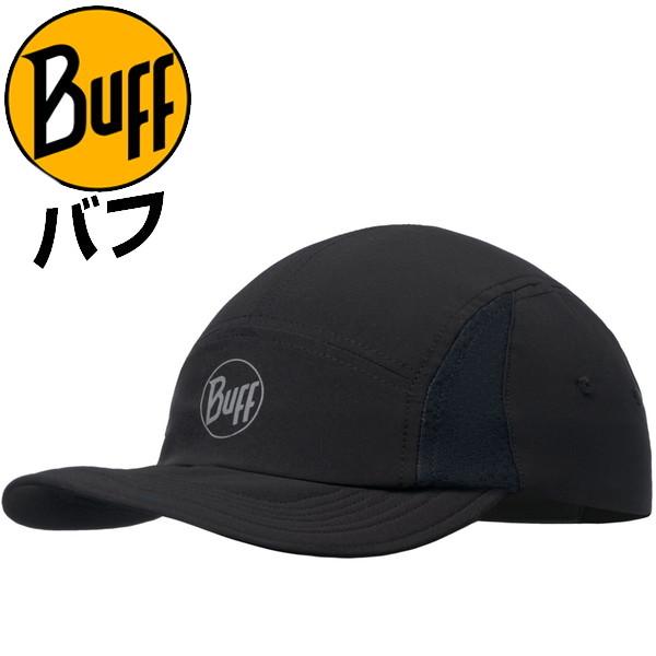 Buff バフ 帽子 キャップ ランニング 5 PANELS CAP R-SOLID BLACK L...